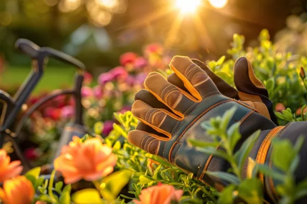 guantes para tijeras de podar electricas