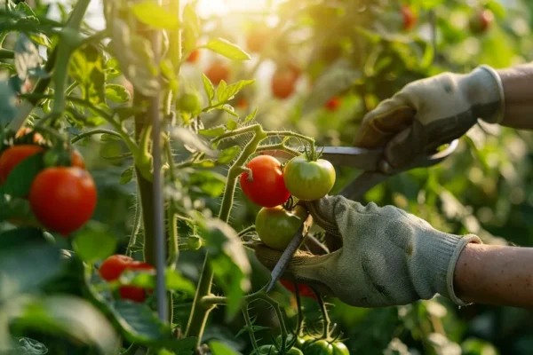 como podar el arbol de tomate