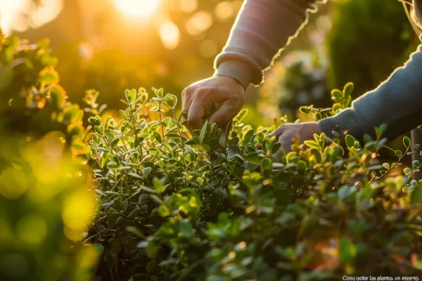 como podar las plantas