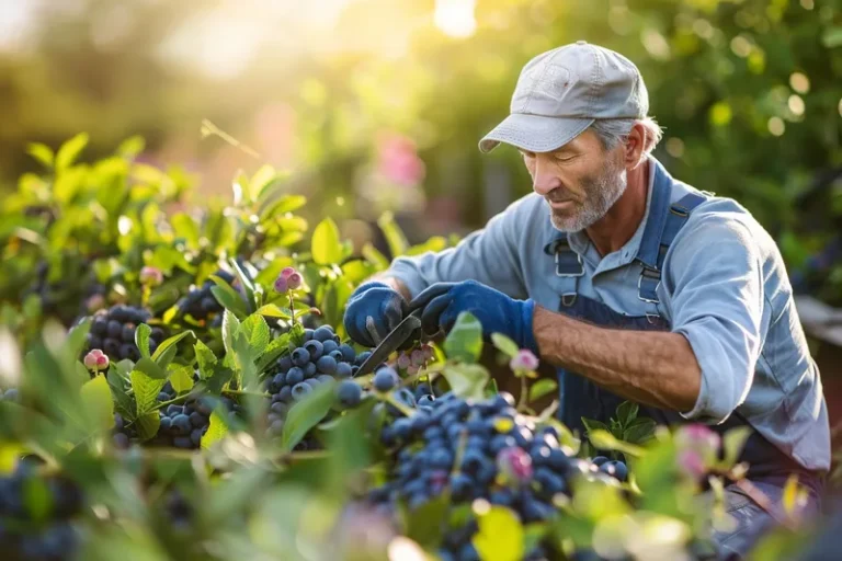 como podar un arandano