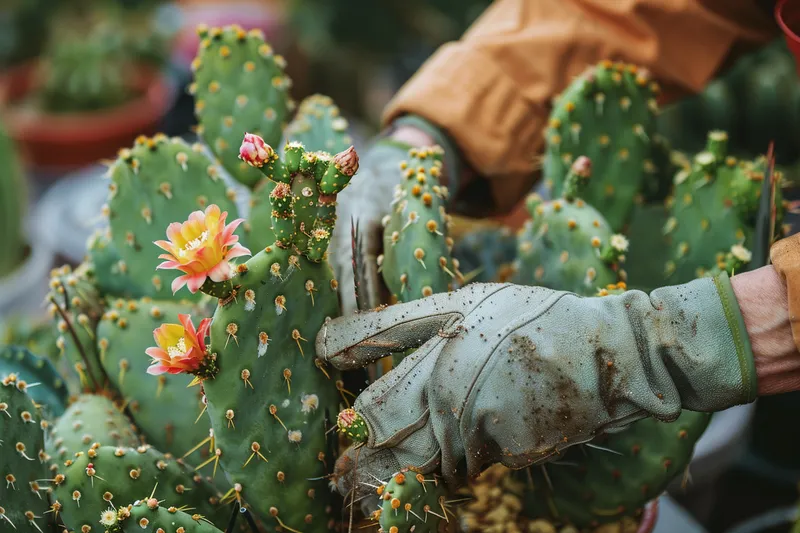 como podar un cactus